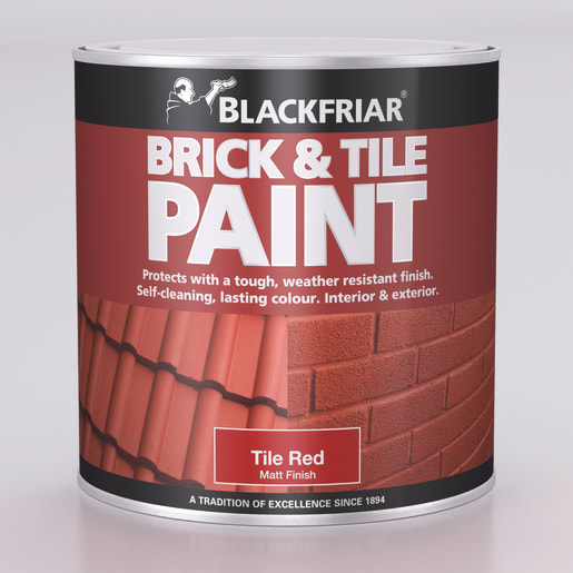 Blackfriar Brick and Tile Paint 1 Litre Red