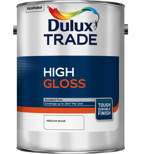 Dulux Trade High Gloss Medium Base 5L