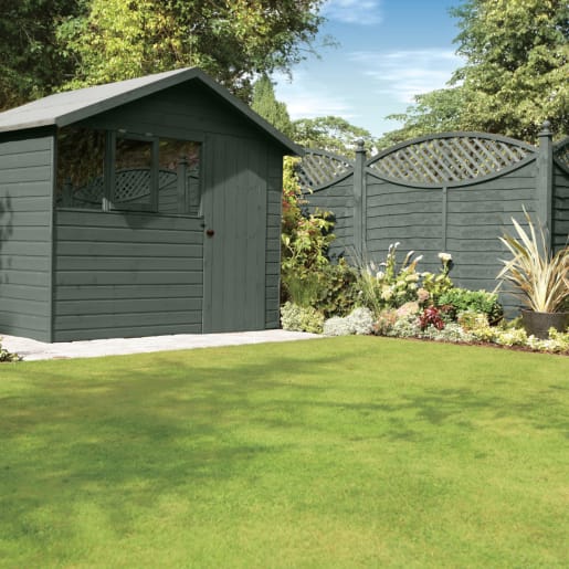 Ronseal 5 Year Fence Life+ Shed & Fence Protector 5L Forest Green