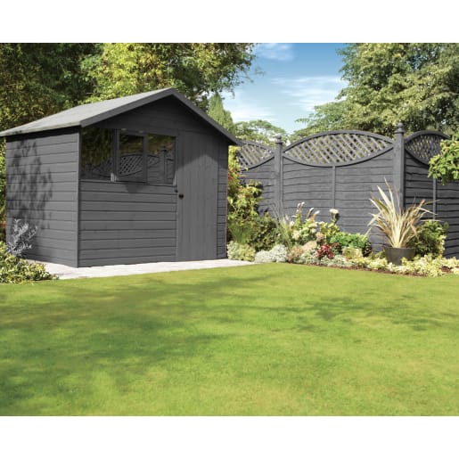 Ronseal 5 Year Fence Life+ Shed & Fence Protector 5L Charcoal Grey