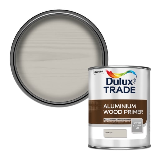 Dulux Trade Aluminium Wood Primer Silver 1 Litre