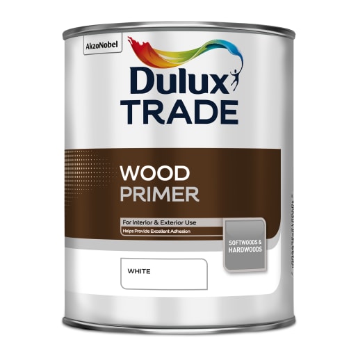 Dulux Trade Wood Primer 1L White