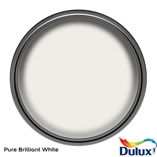 Dulux Trade Quick Dry High Gloss Paint 2.5L Pure Brilliant White