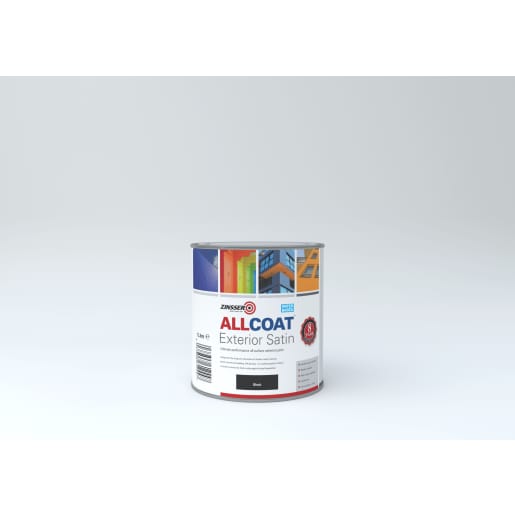 Zinsser AllCoat Exterior Paint 1 Litre Black