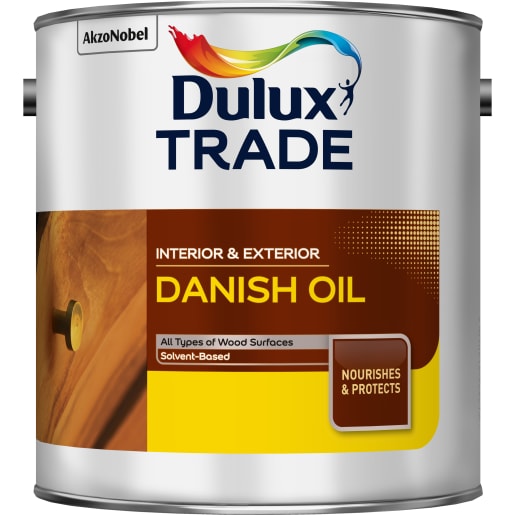 Dulux Trade Danish Oil 2.5 Litres Clear