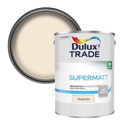 Dulux Trade Supermatt 5L Magnolia