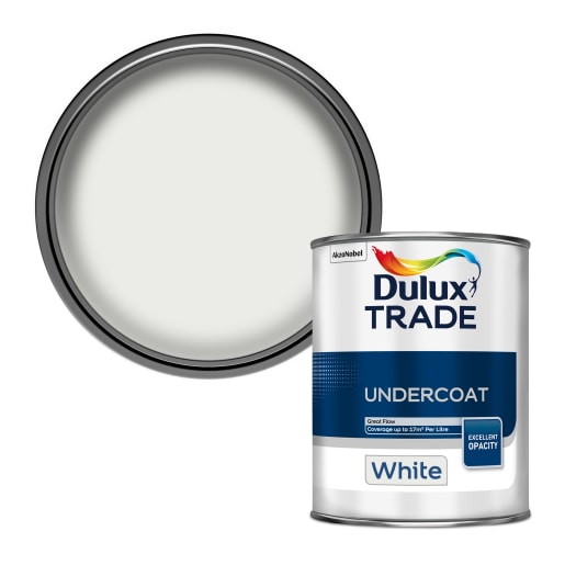 Dulux Trade Undercoat Paint 1L White