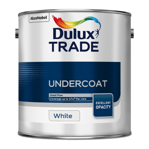 Dulux Trade Undercoat Paint 2.5L White