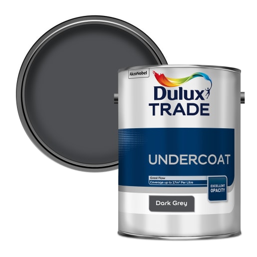 Dulux Trade Undercoat Dark 5L Grey