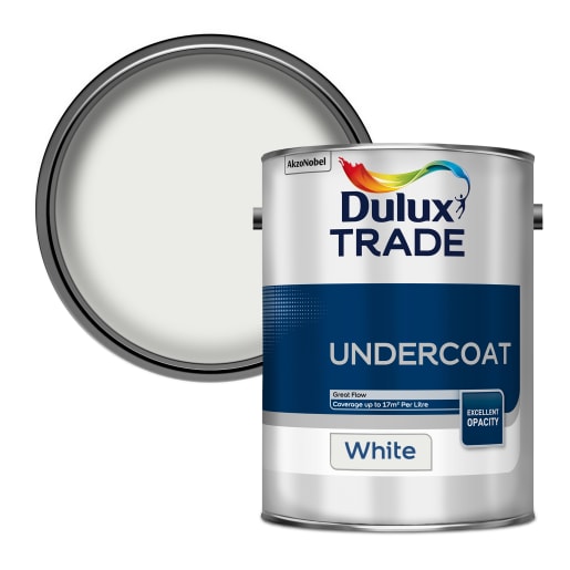 Dulux Trade Undercoat Paint 5L White