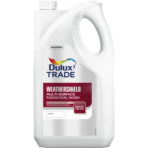 Dulux Trade Weathershield Multi-Surface Fungicidal Wash 5 Litres