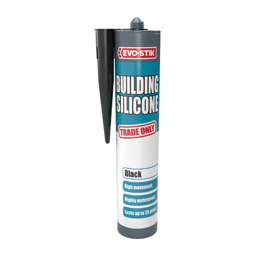 Evo-Stik Building Silicone Sealant Black