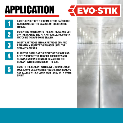Evo-Stik Building Silicone Sealant Grey
