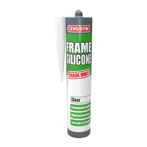 Evo-Stik Frame Silicone Sealant Clear