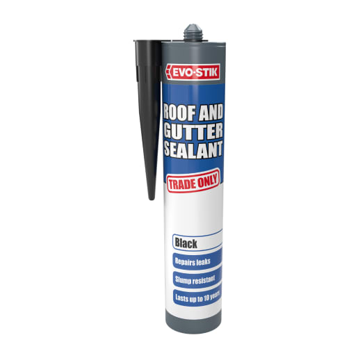 Evo-Stik Roof and Gutter Sealant Black C20