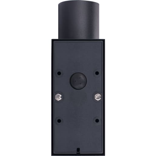 Luceco Exterior Decorative Up/Down Wall Light Black Stainless Steel