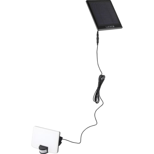 Luceco Solar Floodlight With Detachable Solar Panel 800 Lumens