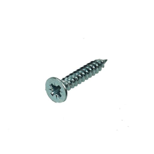 Unifix Twinqwik Countersunk Wood Screw Pozi 6G 3.5 x 30mm Bright Zinc Plated Box of 200