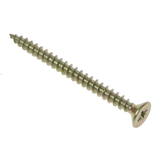 Unifix Stainless Steel General Purpose Countersunk Chippy Wood Screw Pozi 5 x 100mm Box of 50