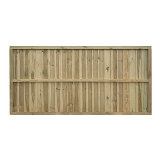 Superior Closeboard 6ft x 3ft Pressure Treated Green