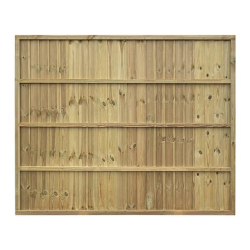 Superior Closeboard 6ft x 5ft Pressure Treated Green