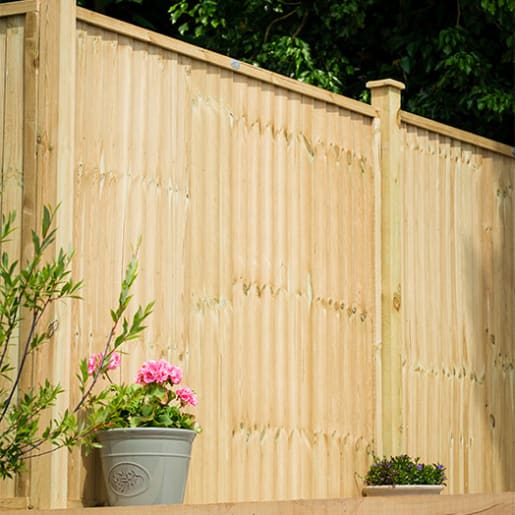 Superior Closeboard 6ft x 5ft Pressure Treated Green