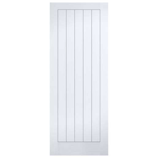 LPD Doors Vertical 5P Primed White Internal Fire Door 686 x 1981mm