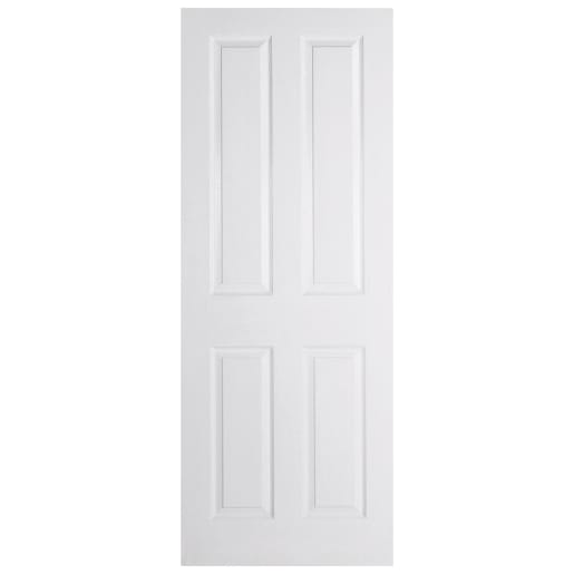 LPD Doors Textured 4P Primed White Internal Fire Door 686 x 1981mm