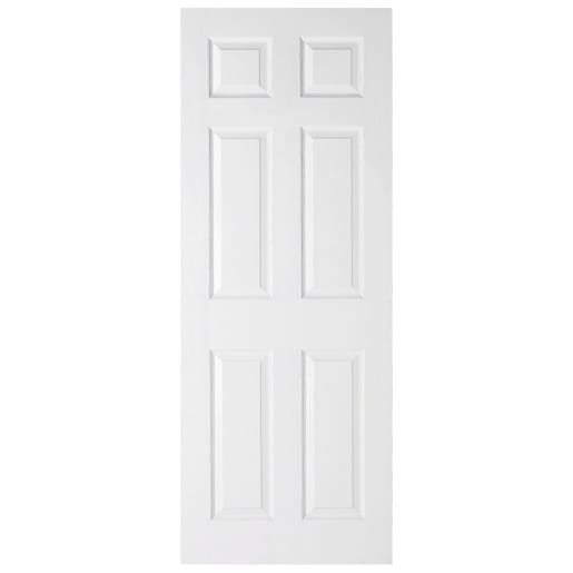 LPD Doors Textured 6P Primed White Internal Fire Door 762 x 1981mm