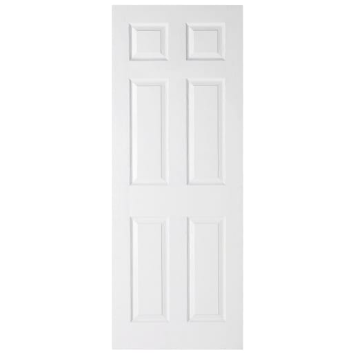 LPD Doors Textured 6P Primed White Internal Door 838 x 1981mm