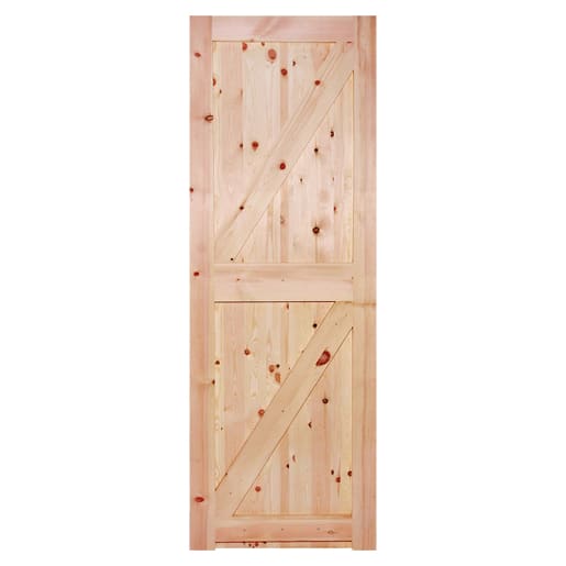 LPD Doors External FL&B Redwood Door 762 x 1981mm
