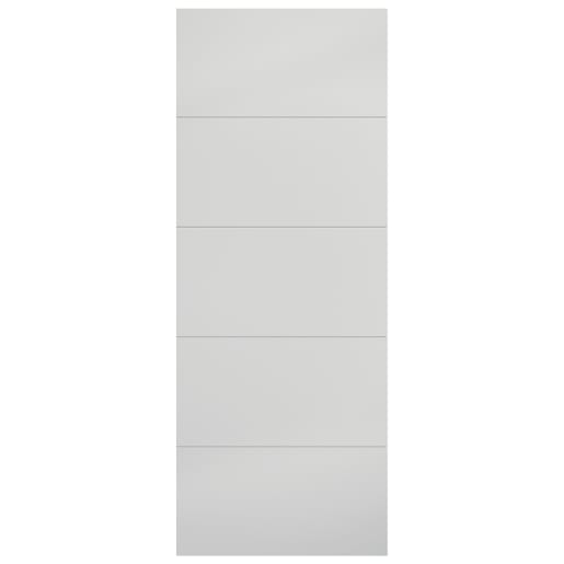 LPD Doors Horizontal Four Line Primed White Internal Door 762 x 1981mm