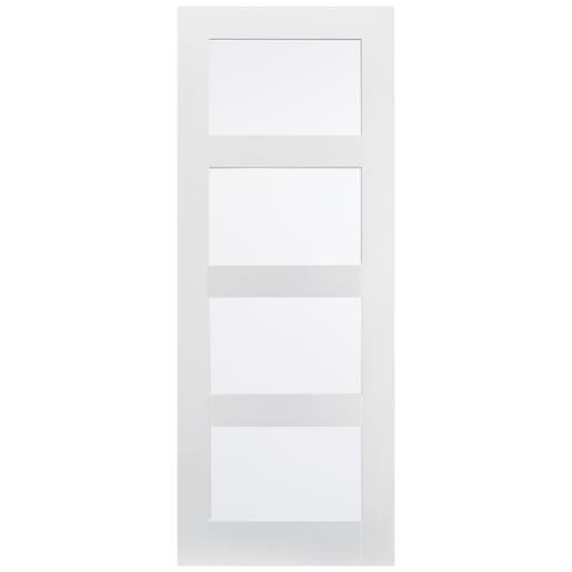 LPD Doors Internal Shaker 4P Primed White Door 533 x 1981mm