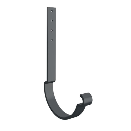 Lindab 200mm Rafter Bracket KFL 125mm Anthracite Grey