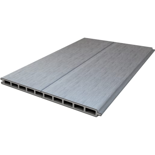 Horizon Composite Fence Board 19 x 300 x 1800mm Rydal Mid Grey
