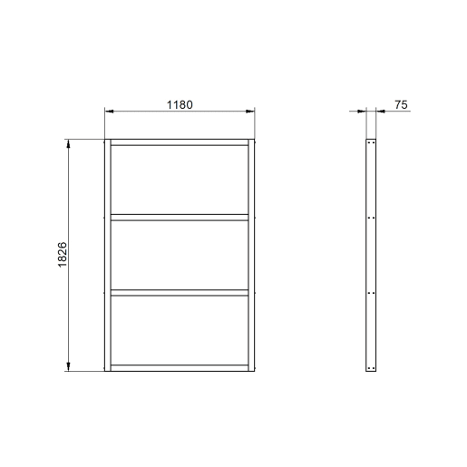 Forest Shed Base for 6 x 4ft Forest Tongue & Groove Sheds