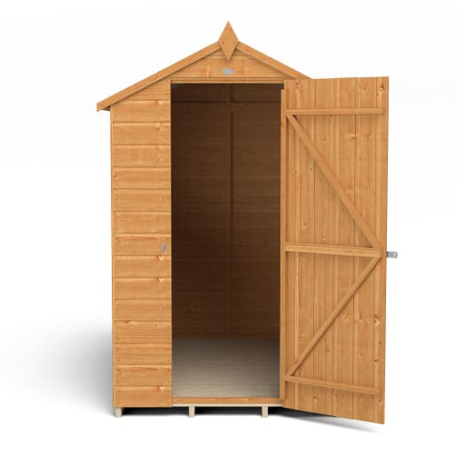Forest Shiplap Dip Treated Apex Shed 6 x 4ft