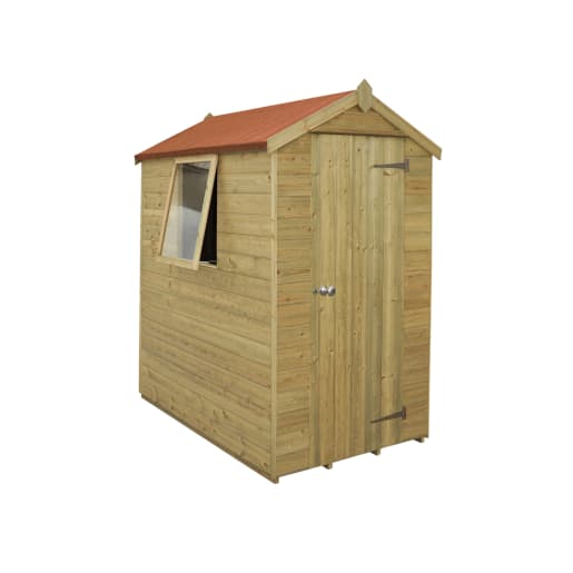 Forest Shiplap Pressure Treated Apex Shed 6 x 4ft