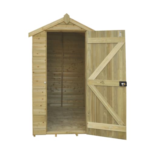 Forest Shiplap Pressure Treated Apex Shed 6 x 4ft