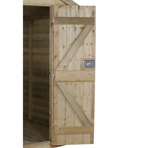 Forest Shiplap Pressure Treated Apex Shed 6 x 4ft