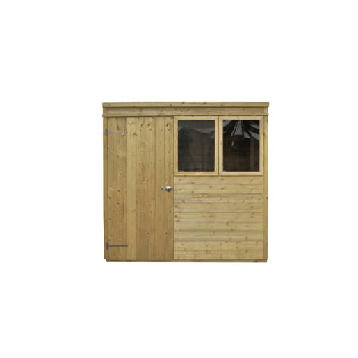 Forest Tongue & Groove Pressure Treated 7 x 5ft Pent Shed