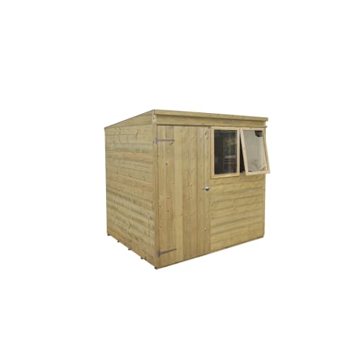 Forest Tongue & Groove Pressure Treated 7 x 5ft Pent Shed