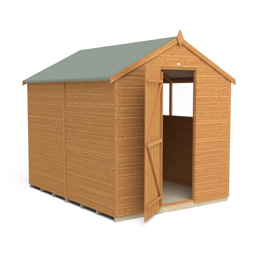 Forest Shiplap Dip Treated Apex Shed 8 x 6ft