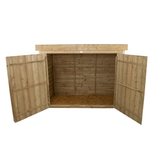 Forest Pent Pressure Treated Large Outdoor Store 1450 x 1950 x 870mm