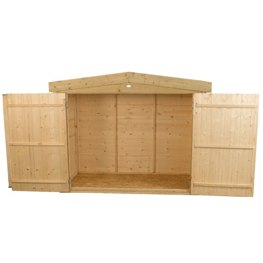 Forest Shiplap Pressure Treated Apex Large Outdoor Store 1520 x 1980 x 810mm