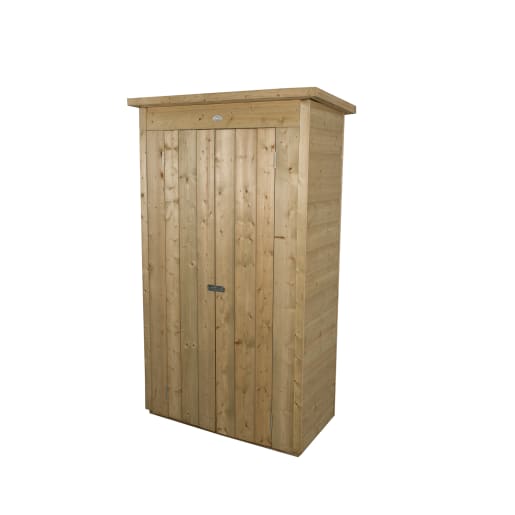 Forest Shiplap Pent Pressure Treated Tall Garden Store 1780 x 1080 x 550mm
