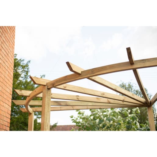 Forest Radial Pergola 90° 2490 x 2750 x 2750mm