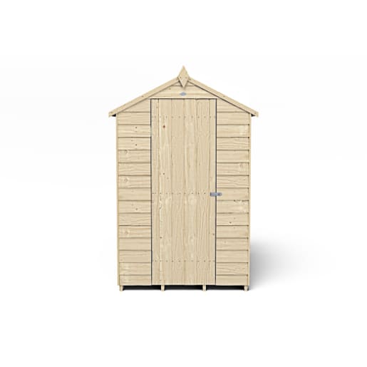 Forest Apex Overlap Pressure Treated Shed 6 x 4ft