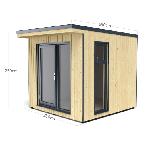 Forest XTEND 2.5 Garden Building - Installed