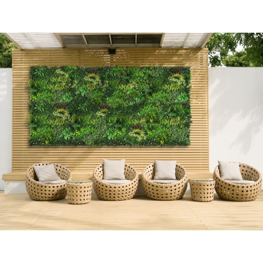 First Lawn Floral Dream Living Wall Panel 1 x 1m